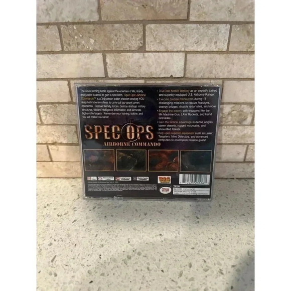 Spec Ops Airborne Commando (PlayStation 1) PS1 cib - Picture 2 of 3